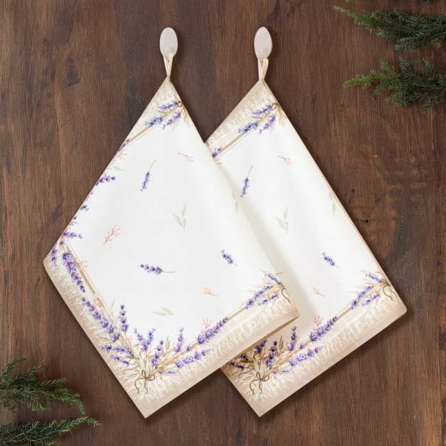 Набор полотенец из 2-х шт "душа прованса",40х60см, 100% хлопок,твил,белый Lefard (850-735-65) Набор полотенец из 2-х шт "душа прованса",40х60см, 100% хлопок,твил,белый Lefard (850-735-65)