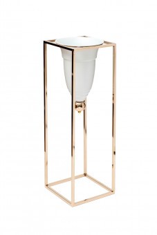 Подставка под цветы d24*80cм, цвет золото (TT-00008792)