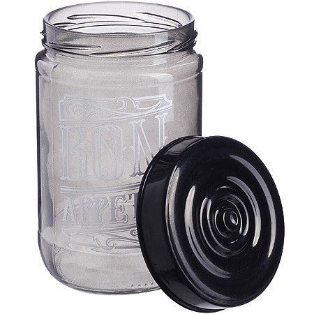 Банка для сыпучих 660 мл. черная Mayer&Boch (80762) Банка для сыпучих 660 мл. черная Mayer&Boch (80762)