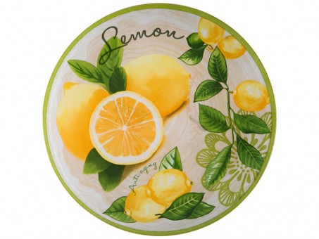 Блюдо "лимончики" диаметр=20 см без упаковки Lefard (33-101)