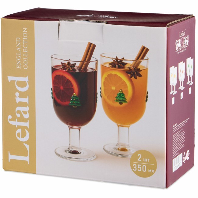 Набор бокалов для вина "fruity orange" из 2 шт. 350 мл Lefard (685-136)