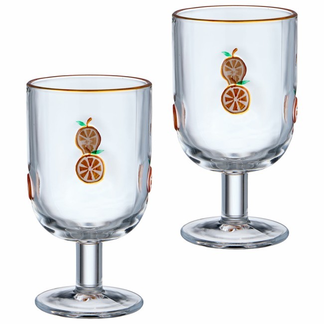 Набор бокалов для вина "fruity orange" из 2 шт. 350 мл Lefard (685-136)