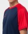 Футболка игровая JÖGEL CAMP Reglan Jersey, темно-синий/красный (701747)