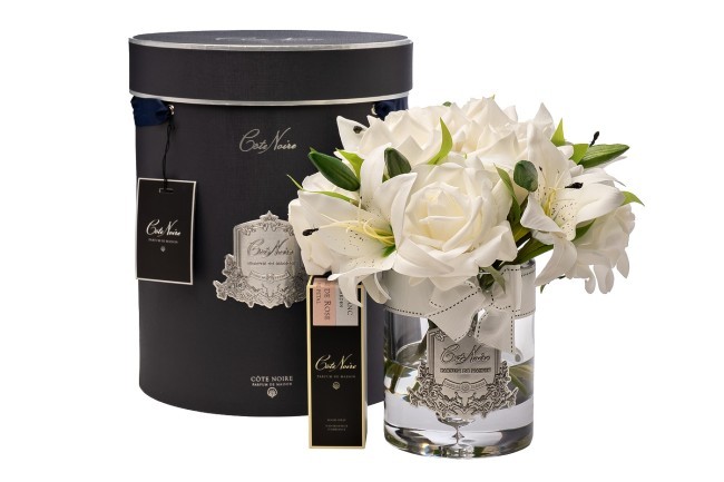 Диффузор Roses&LIlies white, спрей White Gardenia+Rose Petal 2*10ml в упак. (TT-00012714)