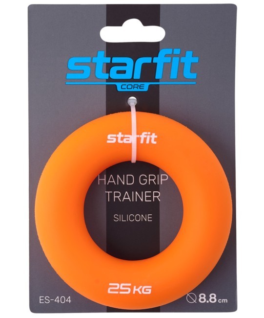 Эспандер кистевой Starfit ES-404 Кольцо, 25 кг, силикагель, оранжевый (1121041) Эспандер кистевой Starfit ES-404 Кольцо, 25 кг, силикагель, оранжевый (1121041)
