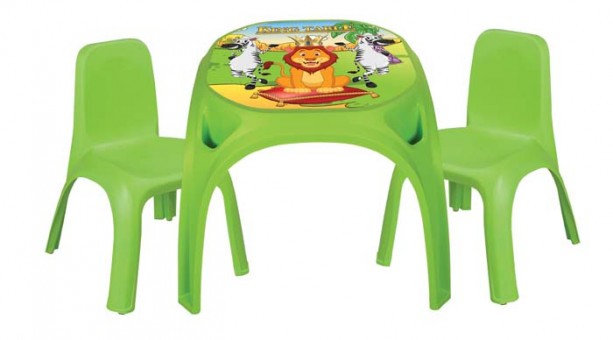 Стол с двумя стульями для детей King (3422plsn)