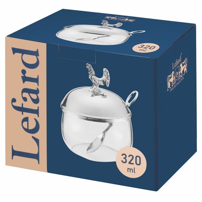 Емкость для хранения lefard серия "охота" 320мл с ложкой Lefard (920-105)