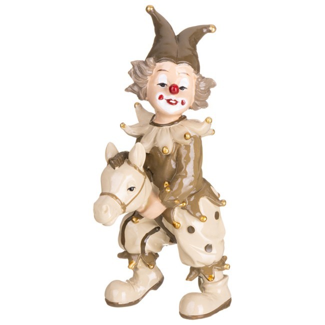 Фигурка "клоун" 11*6,5*16,5 см. коллекция "буффонада" Lefard (162-1329)