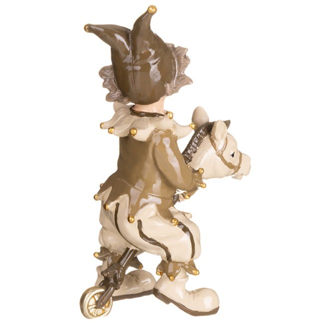 Фигурка "клоун" 11*6,5*16,5 см. коллекция "буффонада" Lefard (162-1329)