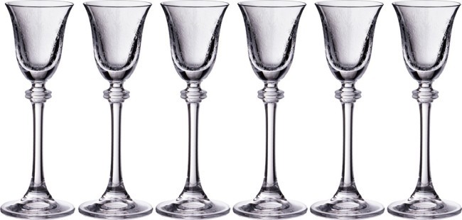 Набор рюмок из 6 шт. "alexandra / asio" 60 мл.высота=18 см. CRYSTALITE (669-081) Набор рюмок из 6 шт. "alexandra / asio" 60 мл.высота=18 см. CRYSTALITE (669-081)
