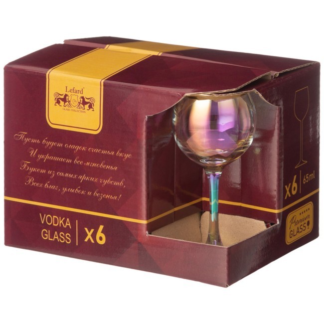 Набор из 6-ти рюмок "miracle", 65 мл Lefard (194-933)