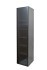 GD-10014-6 Шкаф Alto пенал c полками,цвет серый Кобальт, дверце стекло(тонир) 50*57*228.5см (TT-00014653)