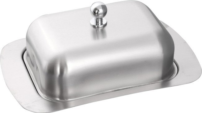 Масленка agness с металл. крышкой 19*12*7 см Agness (912-016)