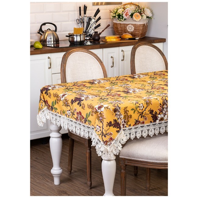 Скатерть 120*160см, 100% хлопок,горчица SANTALINO (850-835-5) Скатерть 120*160см, 100% хлопок,горчица SANTALINO (850-835-5)