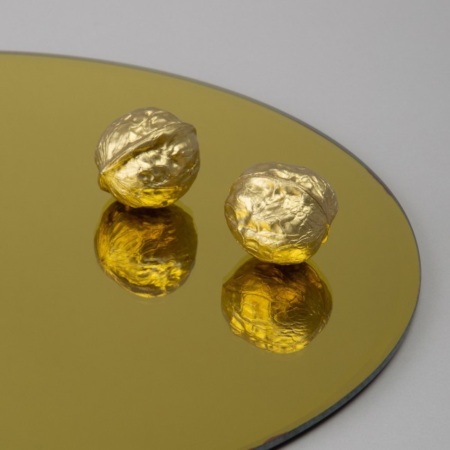 Блюдо сервировочное "golden mirror" 30 см Agness (357-256)