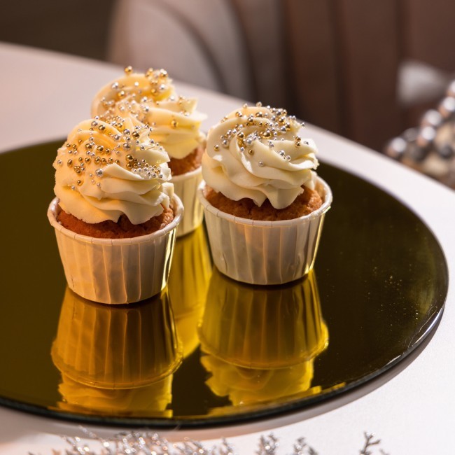 Блюдо сервировочное "golden mirror" 30 см Agness (357-256)