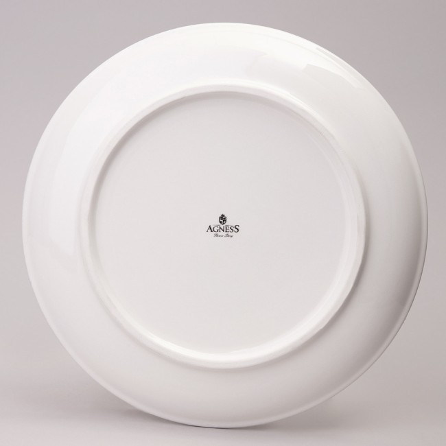 Тарелка обеденная agness "flower story" 26*3 см Agness (358-2171)