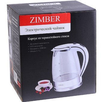 Эл. чайник 1,7л 2200Вт с подсветкой ZM (11254) Эл. чайник 1,7л 2200Вт с подсветкой ZM (11254)