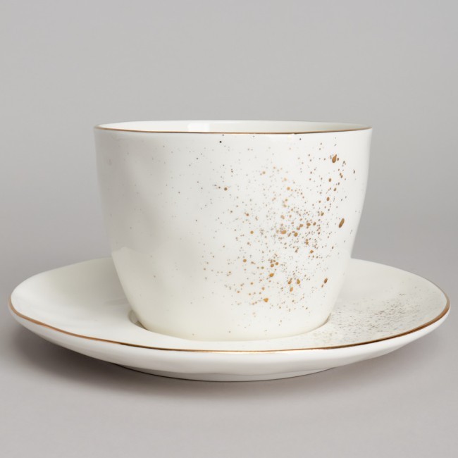 Чайная пара bronco "gold" 350 мл Bronco (263-1360) Чайная пара bronco "gold" 350 мл Bronco (263-1360)