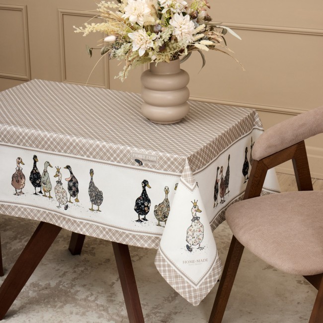 Скатерть "family farm" 110х140см ,100% хлопок,клетка ,твил, пропитка Lefard (850-748-20) Скатерть "family farm" 110х140см ,100% хлопок,клетка ,твил, пропитка Lefard (850-748-20)