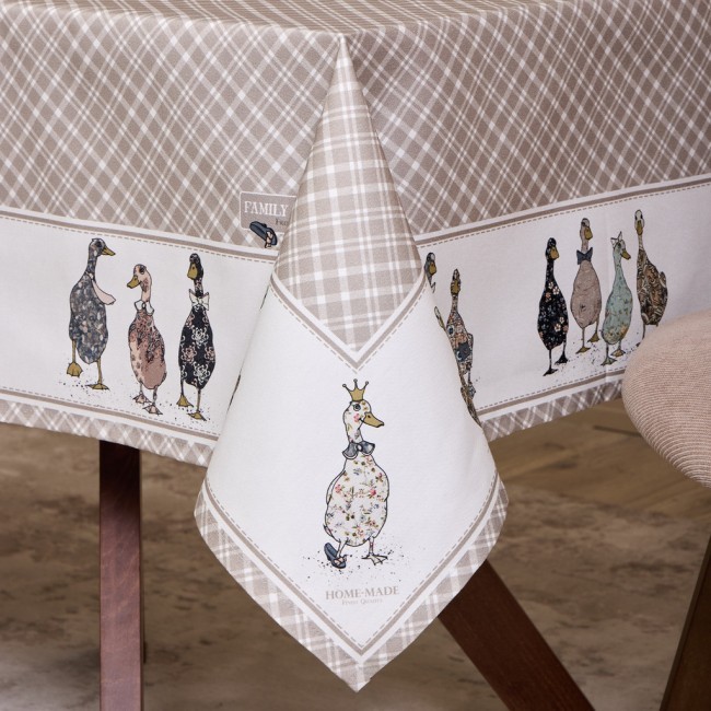 Скатерть "family farm" 110х140см ,100% хлопок,клетка ,твил, пропитка Lefard (850-748-20) Скатерть "family farm" 110х140см ,100% хлопок,клетка ,твил, пропитка Lefard (850-748-20)