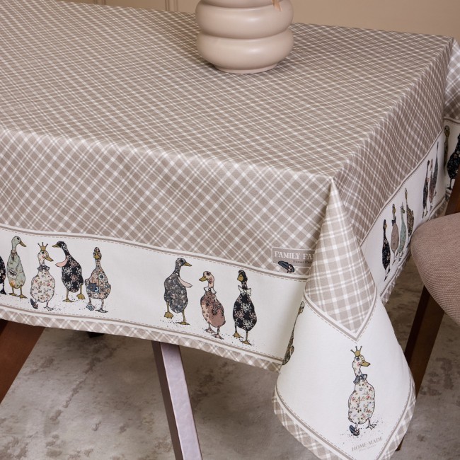 Скатерть "family farm" 110х140см ,100% хлопок,клетка ,твил, пропитка Lefard (850-748-20) Скатерть "family farm" 110х140см ,100% хлопок,клетка ,твил, пропитка Lefard (850-748-20)