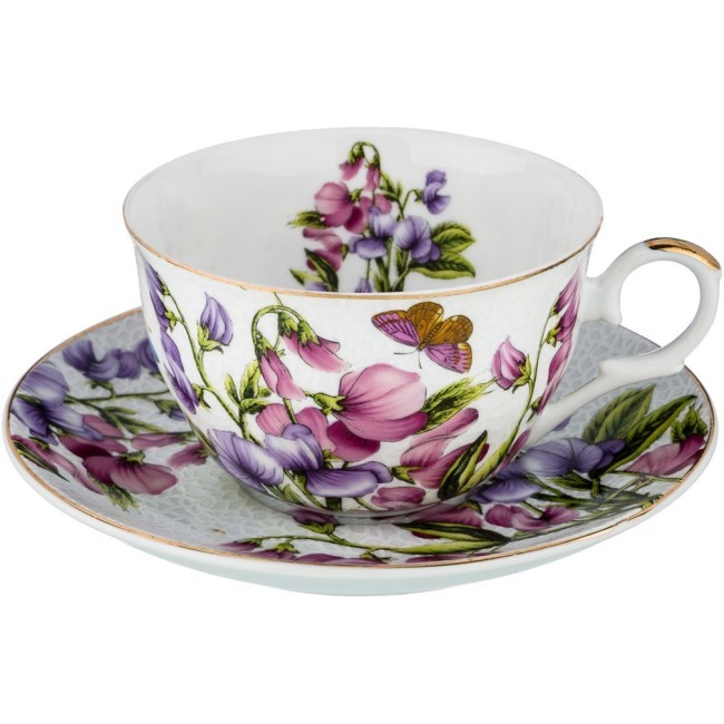 Чайный набор на 6 персон, 13 пр., на метал.подставке, 1000 мл./250 мл. Lefard (69-2664)