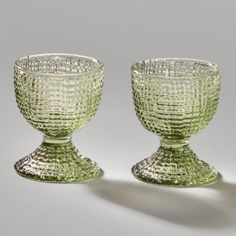 Набор подставок под яйцо "tempo" green 2 шт. 5,5х5,5х6 см Lefard (355-388)