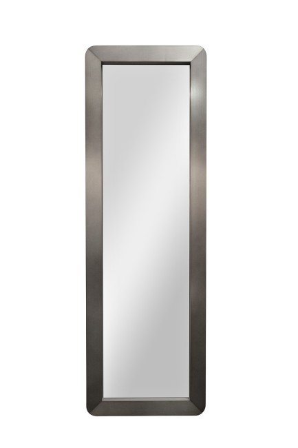 Зеркало рама нерж.сталь/мат.никель 210*68*7,5см (TT-00015013)