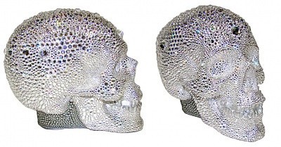 Череп Swarovski с кристаллами Swarovski (2043)