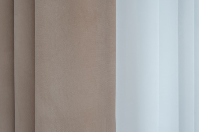 Портьера Silkу 5 бежевая на подкладе 300*260 (TT-00015974) Портьера Silkу 5 бежевая на подкладе 300*260 (TT-00015974)