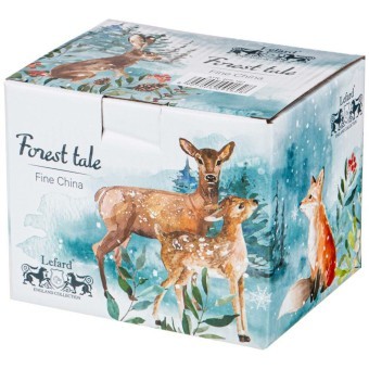 Тарелка закусочная lefard "лесная сказка" сова 20,5 см Lefard (409-160)