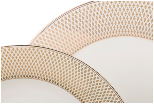 Столовый сервиз lefard "radial gold" на 6 пер. 23 пр. Lefard (760-416)