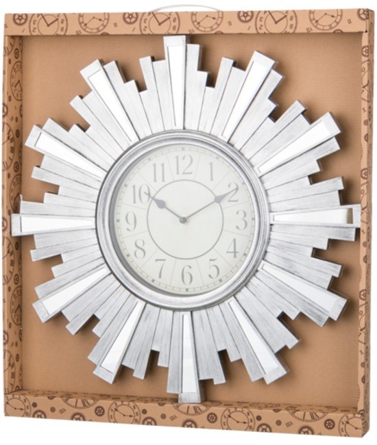 Часы настенные кварцевые "swiss home" цвет:серебро 50*50*4 см. диаметр циферблата=20 см. Lefard (220-193) Часы настенные кварцевые "swiss home" цвет:серебро 50*50*4 см. диаметр циферблата=20 см. Lefard (220-193)