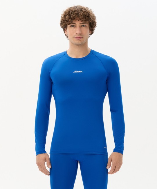 Футболка компрессионная с длинным рукавом JOGEL CAMP PerFormDRY Baselayer LS Tee, синий (2123237) Футболка компрессионная с длинным рукавом JOGEL CAMP PerFormDRY Baselayer LS Tee, синий (2123237)