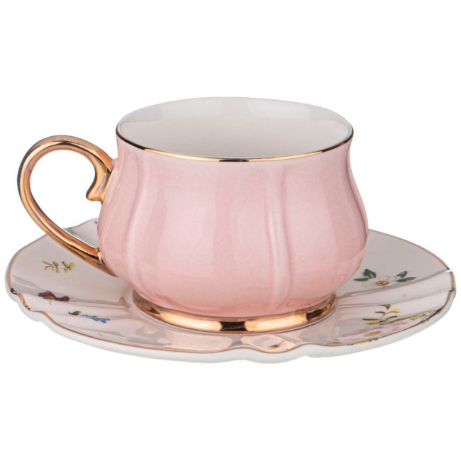 Чайный набор lefard "пинк" на 6 пер. 12 пр. 200 мл Lefard (275-1078)