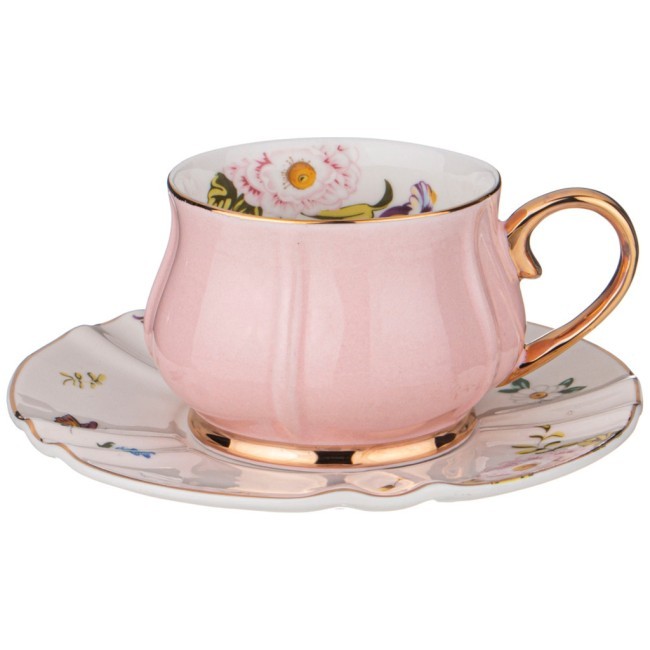 Чайный набор lefard "пинк" на 6 пер. 12 пр. 200 мл Lefard (275-1078)