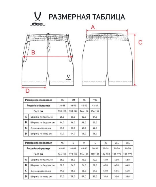 Шорты JÖGEL CAMP 2 Woven Shorts, черный (2112609)