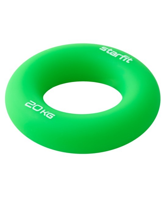 Эспандер кистевой STARFIT ES-404 Кольцо, 20 кг, силикон, зеленый (1121040)
