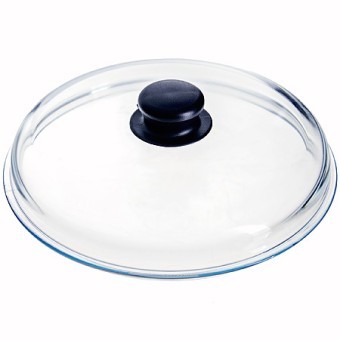 Крышка 22см термостекло высокая РОССИЯ (0702) Крышка 22см термостекло высокая РОССИЯ (0702)