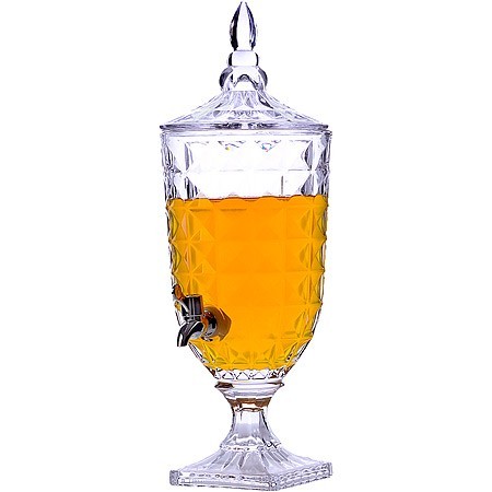 Лимонадница 4,8л стекло/пластик LR (30863)