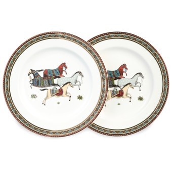 Набор тарелок закусочных lefard  "passage" 2 шт. 20 см Lefard (760-845)