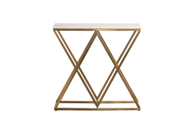 Консоль Bianco Namibia бел.мр/мат.зол80*30*78 (TT-00005048) Консоль Bianco Namibia бел.мр/мат.зол80*30*78 (TT-00005048)