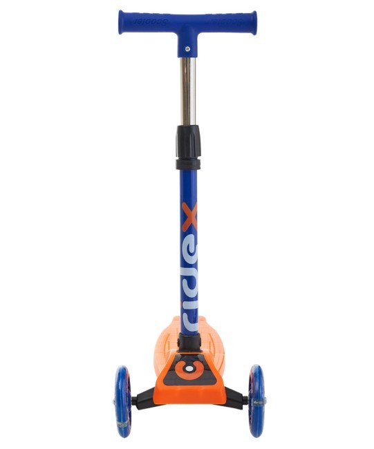 БЕЗ УПАКОВКИ Самокат 3-колесный Ridex Loop, 120/70 мм, оранжевый/синий (2108224) БЕЗ УПАКОВКИ Самокат 3-колесный Ridex Loop, 120/70 мм, оранжевый/синий (2108224)