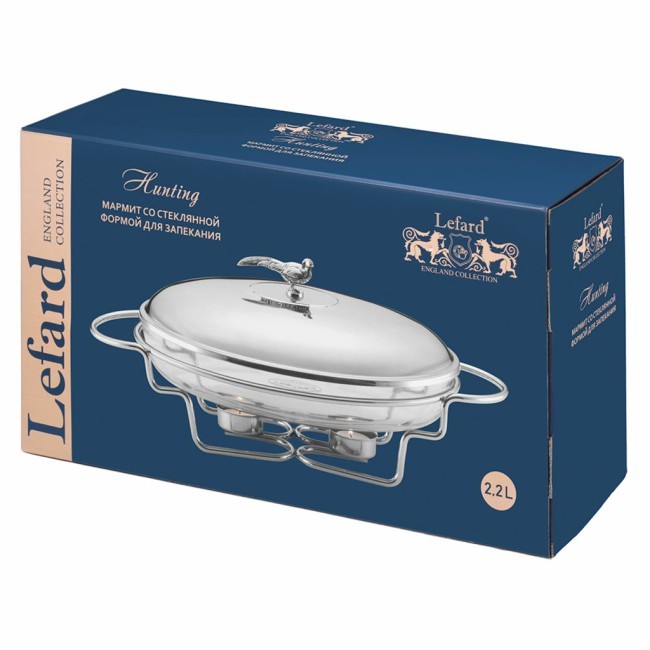 Мармит lefard серия "охота" со стеклянной формой для запекания, 2,2л Lefard (920-101) Мармит lefard серия "охота" со стеклянной формой для запекания, 2,2л Lefard (920-101)