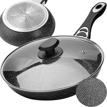 Сковорода с крышкой 24 см алюмин/антиприг/покрыт Mayer&Boch (40592)