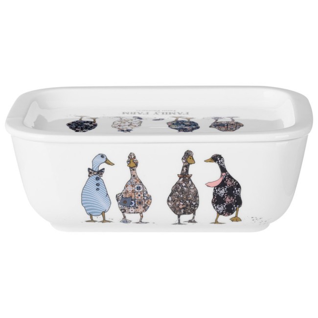 Блюдо с крышкой lefard "family farm" прямоуг. 16,5*11,5*6 см 490 мл Lefard (761-213)