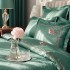 Кпб семейный "passage" зеленый, сатин, хлопок 100%, подод.150х210-2шт, пр.240х240-1шт, нав.50х70-2шт Lefard (989-002-01)