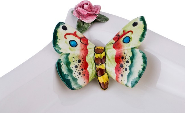 Блюдо "бабочка" 24*24 см высота=6 см Annaluma (628-638)