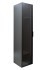 GD-10024-6 Шкаф Alto пенал c вешалкой,цвет серый Кобальт, дверце стекло(тонир) 50*57*228.5см (TT-00014655)